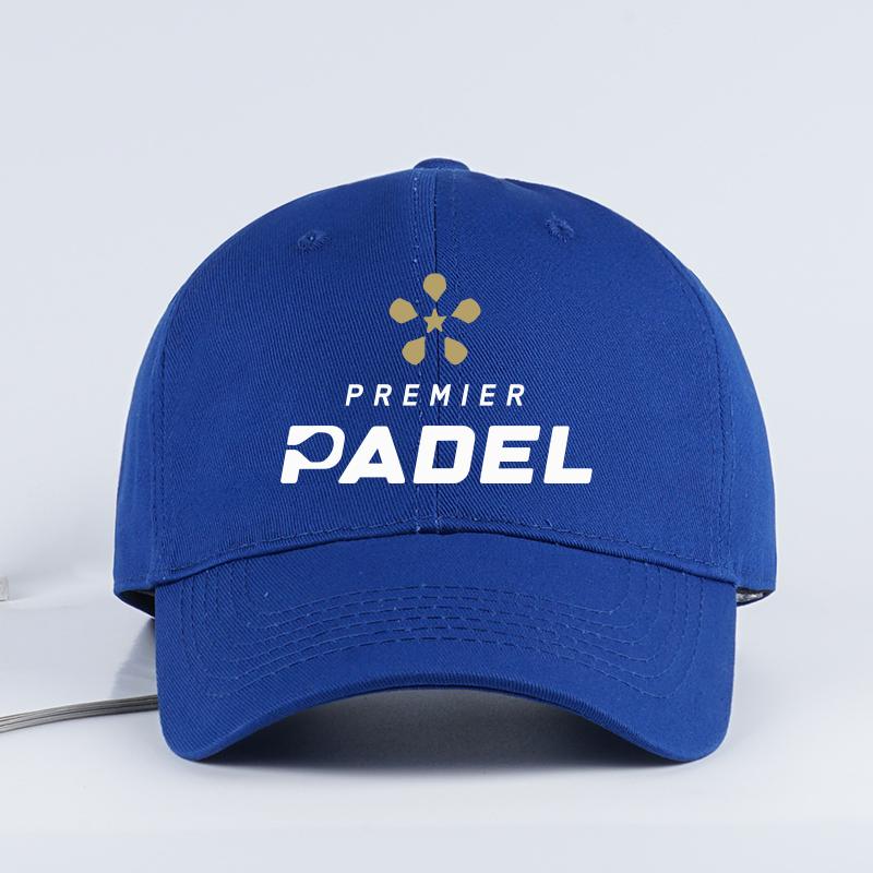 Yiran bag Mlfo Premier Padel Bedrukte Baseballpet met Zachte Klep Lichtgewicht, Ademend, Verstelbaar Sportieve Stijl Unisex Tennisenthousiastelingen