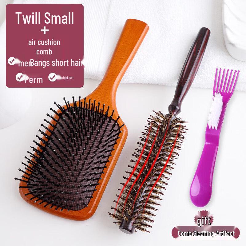 LIEI Boar Bristle Round Styling Hairbrush