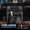 Real Soft Carbon Fiber Sticker For Lexus RC300 RC350 RC200T 2015 2016 2017 2018 2019 2020 2021 2022 Center Console Interior Trim