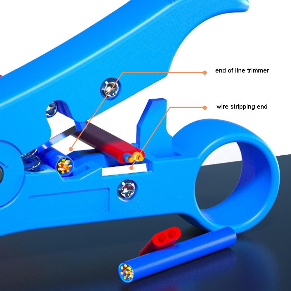 Multifunctional Cable Stripping Pliers Coaxial Cable Network Cable Coaxial Cable Flat Cable