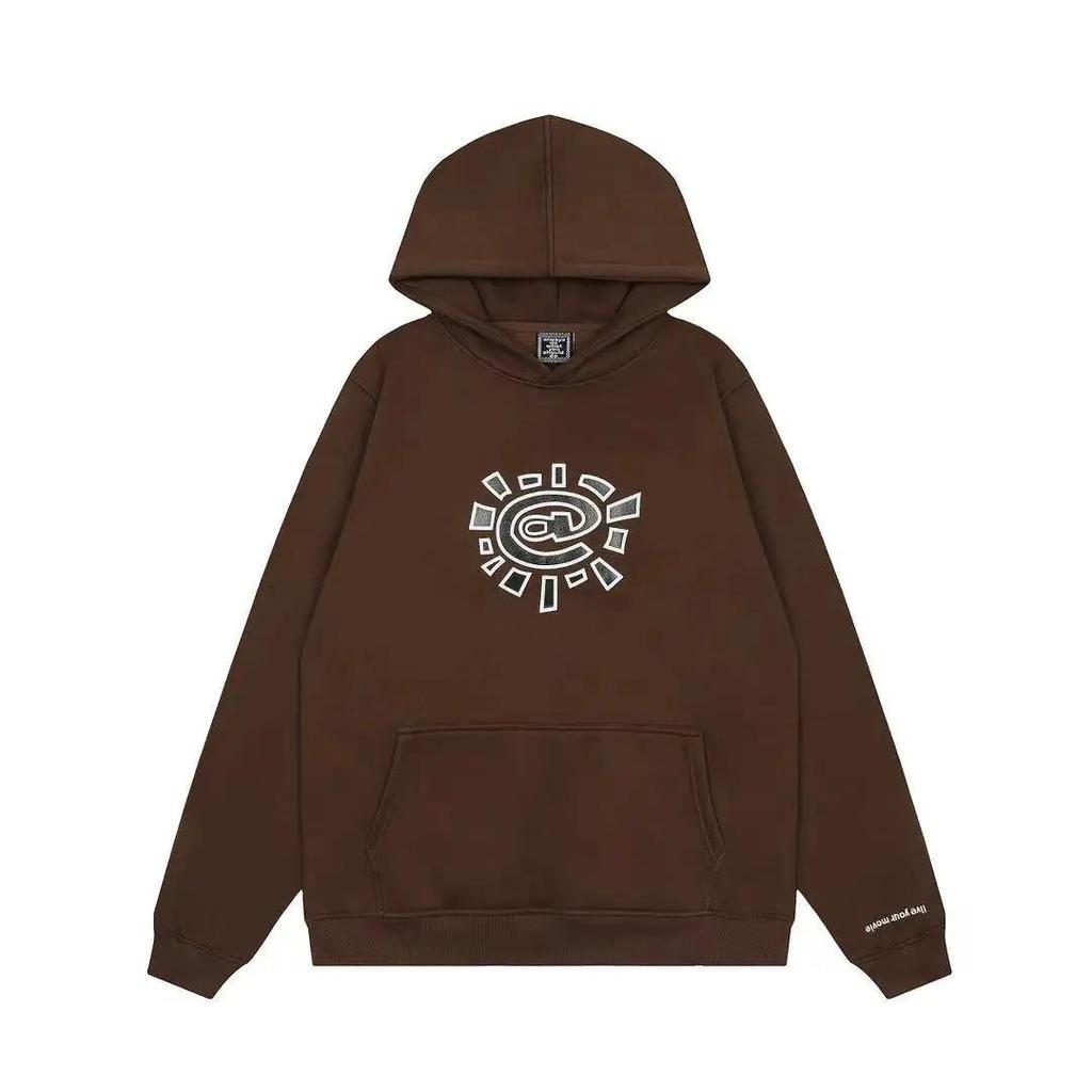 New high-quality warm 2D printed Sun God casual men's and women's loose-fitting hooded sports shirts are comfortable and fashio