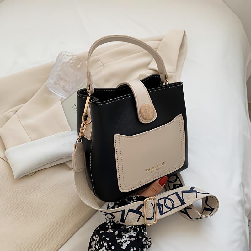 Mini Fashion Umhängetasche, Trendige Schulter-Bucket-Bag, Damen Freizeit Handtasche & Geldbörse