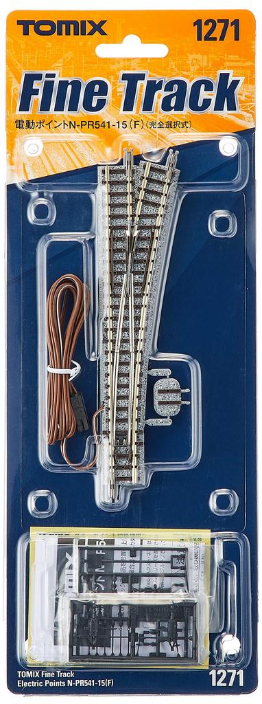 TOMYTEC TOMIX N Gauge Electric Points F Fully Selectable Type 1271 Model Train Supplies N-PR541-15