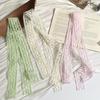 Lace silk scarf premium headdress DIY bow gift packaging clothing accessories ribbon headscarf headband streamer