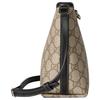 Gucci GG Emblem Logo Decorated Gold Hardware Coated Fabric Bucket Bag Shoulder Bag Mini Women bags Beige Black 847090-FAEUC-9741
