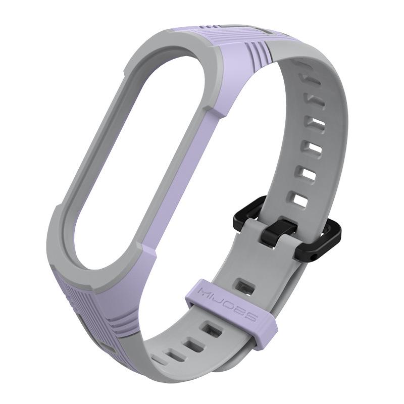 Silicone Wrist Strap for Xiaomi Mi Band 7 5 6 Wristband Replacement Accessories for Mi Band 7