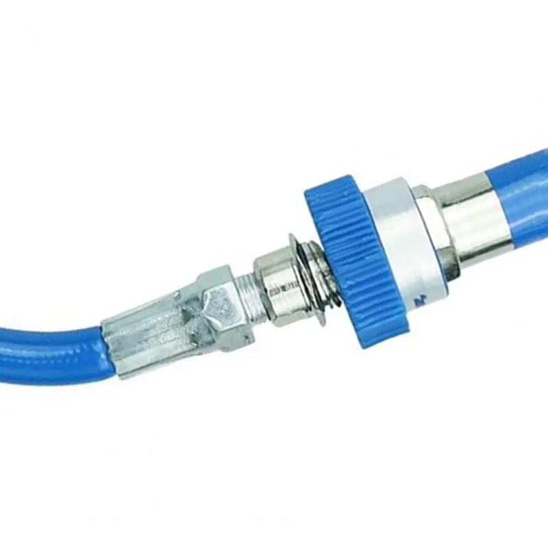 Ergonomischer Hochdruck-Fettkuppler mit Verriegelung, schwere Ausführung, Spitzenadapter für Fettpressen, Schnellverschlussmechanismus