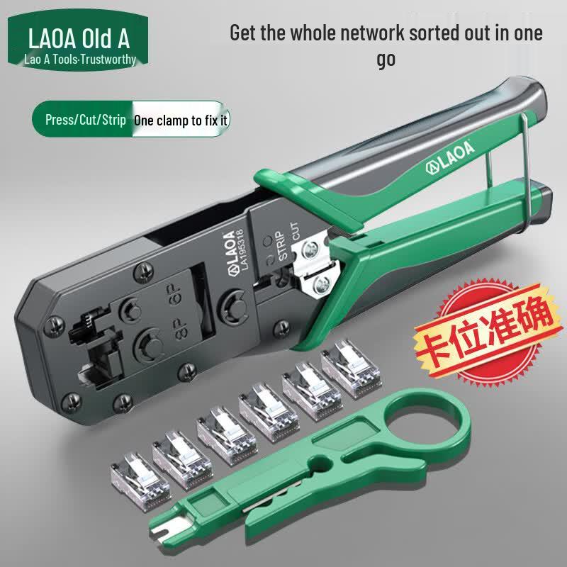 LAOA Network Cable Crimping Tool Kit