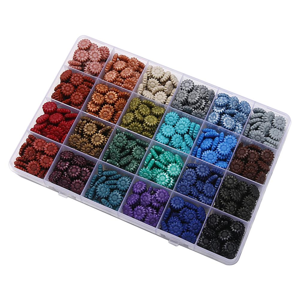 Sunflower Fire Lacquer Seal Wax Smokeless Sealing Wax Lacquer Ornamental Colorful Wax Particles Craft Supplies for DIY Scrapbook