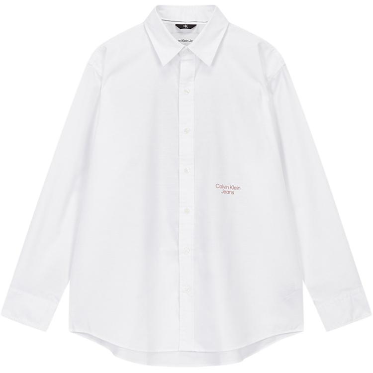 

Calvin Klein Джинсы Свободные Повседневные Удобные С принтом На пуговицах Рубашка с длинным рукавом Мужские рубашки J323774-YAF M