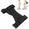 Breathable Posture Corrector Adjustable Hunchback Correction Belt Back Brace BlackL