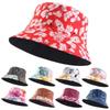 Reversible Brushed Printed Hat Printed Sun Cap Unisex Design Bucket Hat  Outdoor Travel