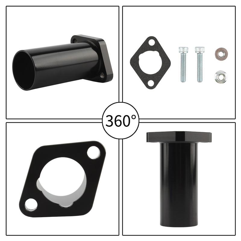 Motorcycle Carburetor Interface Universal for Mikuni VM22 PZ19 PZ26 Carb Accessories CNC Intake Pipe Manifold Dirt Bike Adapter