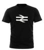 BRITISH RAIL LOGO T-SHIRT (football Casual Train Trainspotting Culture British