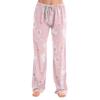 Anime Pajama Pants Sleepwear Casual Drawstring Elastic Waist Pants Comfy Straight Yoga Loose Trousers