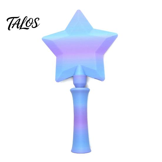 Desktop Photo Display Stand Christmas Tree Payment Wand, Novelty Tap Pay Telescopic Star Gift for Shop Owner Wand Card Holder, Fun Accessory Receipts