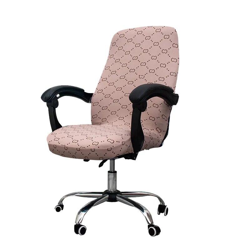 

Эластичный чехол для офисного стула, универсальный вращающийся подлокотник, подъемные чехлы на компьютерные стулья, антигрязный съемный моющийся новый чехол для сиденья 1 piece