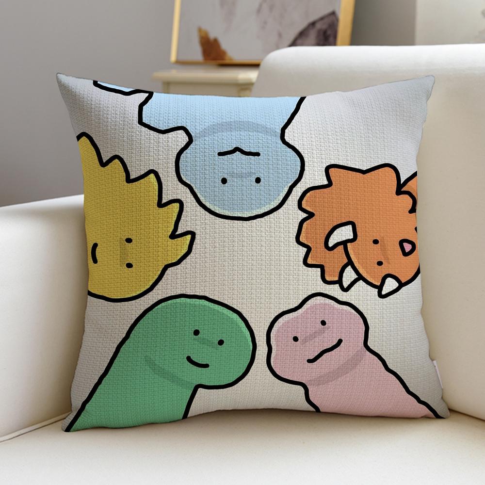 Cute JJOGUMANS Cushion Cover Pcs Soft Decorative Square Cushion Covers X X Pillowcases for Sofa Couch Home Bedroom