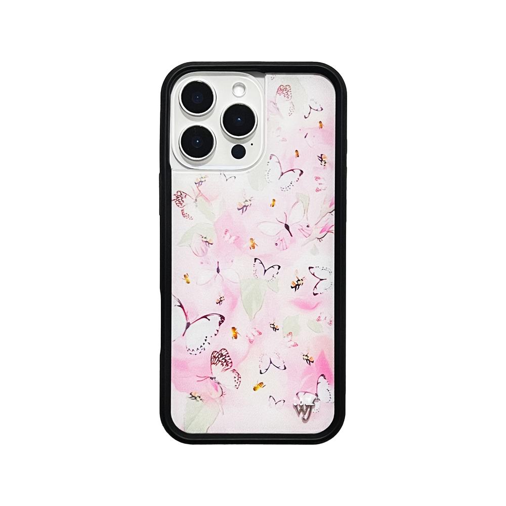 

Чохол для телефону Wildflower Butterfly з метеликами для iPhone 12 13 14 15 16 Pro Max Plus 17 pro Подарунок Тканина з дикими квітами етикетка wf Обкладинка iPhone 17