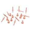 10Pcs 9 8212 Nozzles 10Pcs 9 8215 Electrodes Brass Nozzle Electrode Set for SL60 SL100 Plasma Cutting Torch