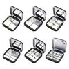 2Pcs Magnetic Cosmetics Box Blusher Makeup Dispensing Box Portable Empty Eyeshadow Palette For Home And Offices