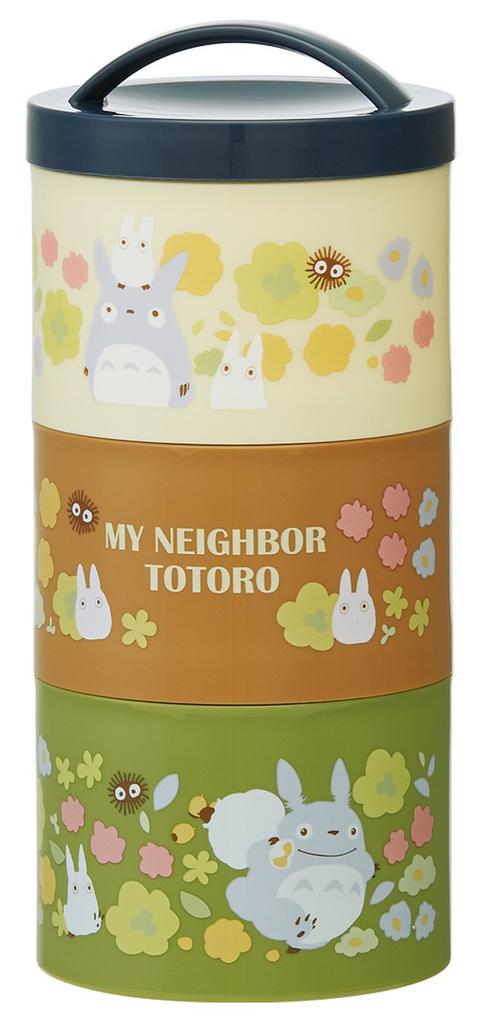 Skater Lunch My Neighbor Totoro LRT3 Bottle-Shaped Box, 480ml, Garden,