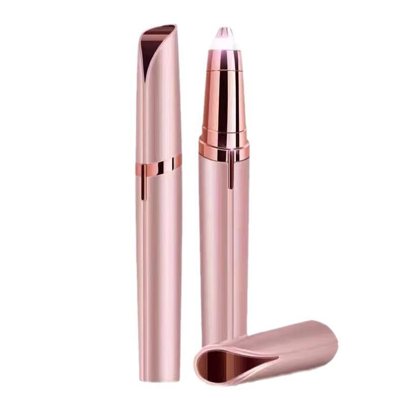 Electric Eyebrow Trimmer Security Hair Removal Eye Brow Epilator USB Charger Mini Shaper Shaver Hair Removal Painless Beauty