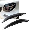 For Benz Smart 453 Fortwo Forfour 2015‑ Car Headlight Headlamp Eyebrow Eyelid Cover Trim Accessories