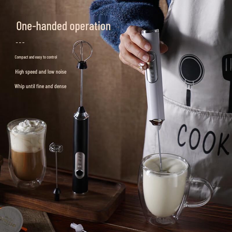 ZISIZ Handheld Electric Frother and Whisk