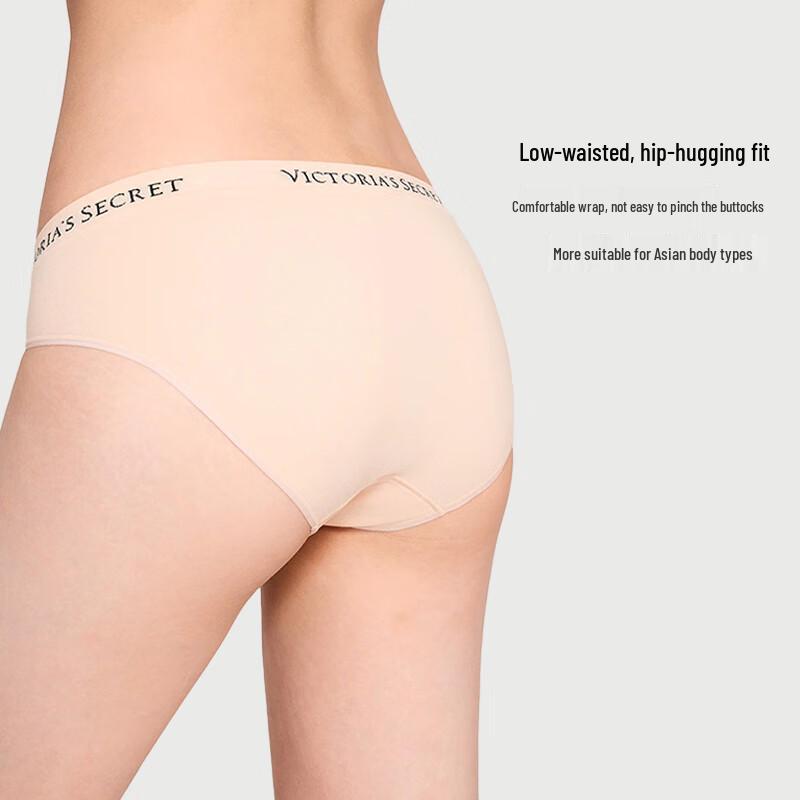 Victoria's Secret Logo Elastic Waist Bikini Briefs