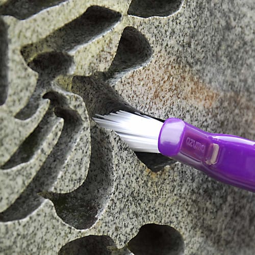 Azuma Industrial Tombstone Groove Cleaning Brush "V-Cut Brush" PY674