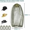 5 Pieces Anti Mosquito T, Mosquito Head Net, Fishing T Net, Beekeeping for