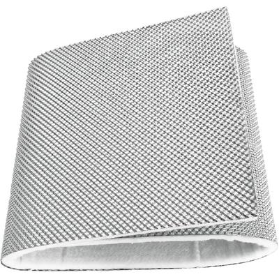 Exhaust Wrap Heat Shield Automotive Aluminum Material Muffler Wrap Ulation Armor, 12" X 24"
