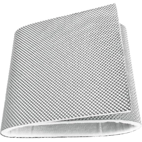 Exhaust Wrap Heat Shield Automotive Aluminum Material Muffler Wrap Ulation Armor, 12" X 24"