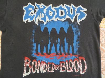 EXODUS 1985 Tour SHIRT Kurzarm Baumwolle Schwarz Alle Größen T-Shirt Tops Tees Herren Damen