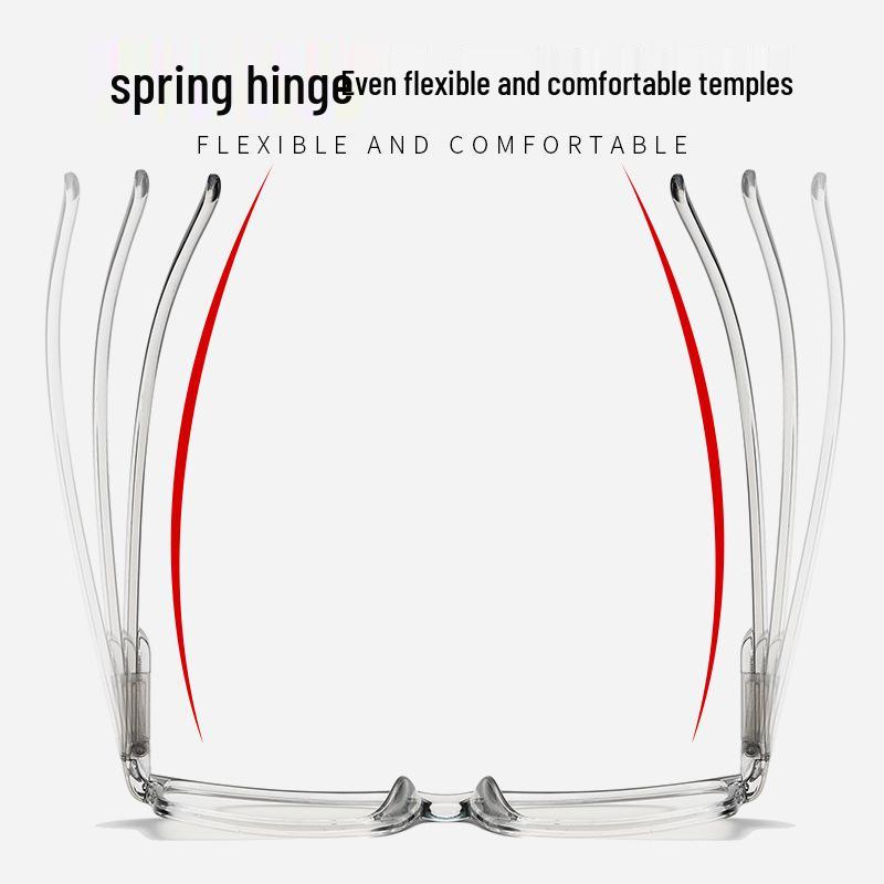 Ochelari de lectură ușori anti-lumină albastră 2025: Confortabil, cu balamale cu arc, cadru din rășină