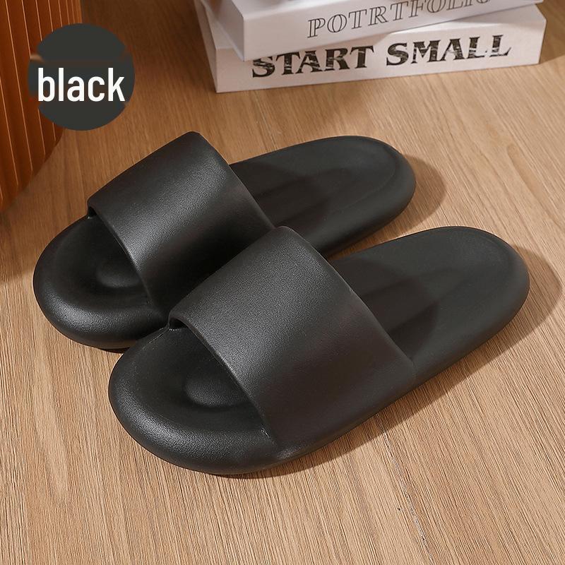 Soft-Soled EVA Slippers: Comfortable, Non-Slip, Thick-Soled Bathroom Slippers for Men and Women, Perfect for Summer.