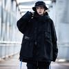 AOGZ Unisex Hooded Windbreaker for Spring/Autumn 2024 - Functional American-Style Jacket