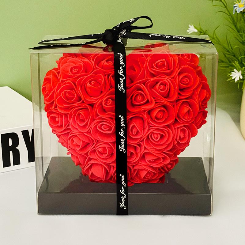 Foam Simulation Rose Love Gift Box Set for Valentine s Day & Teacher s Day