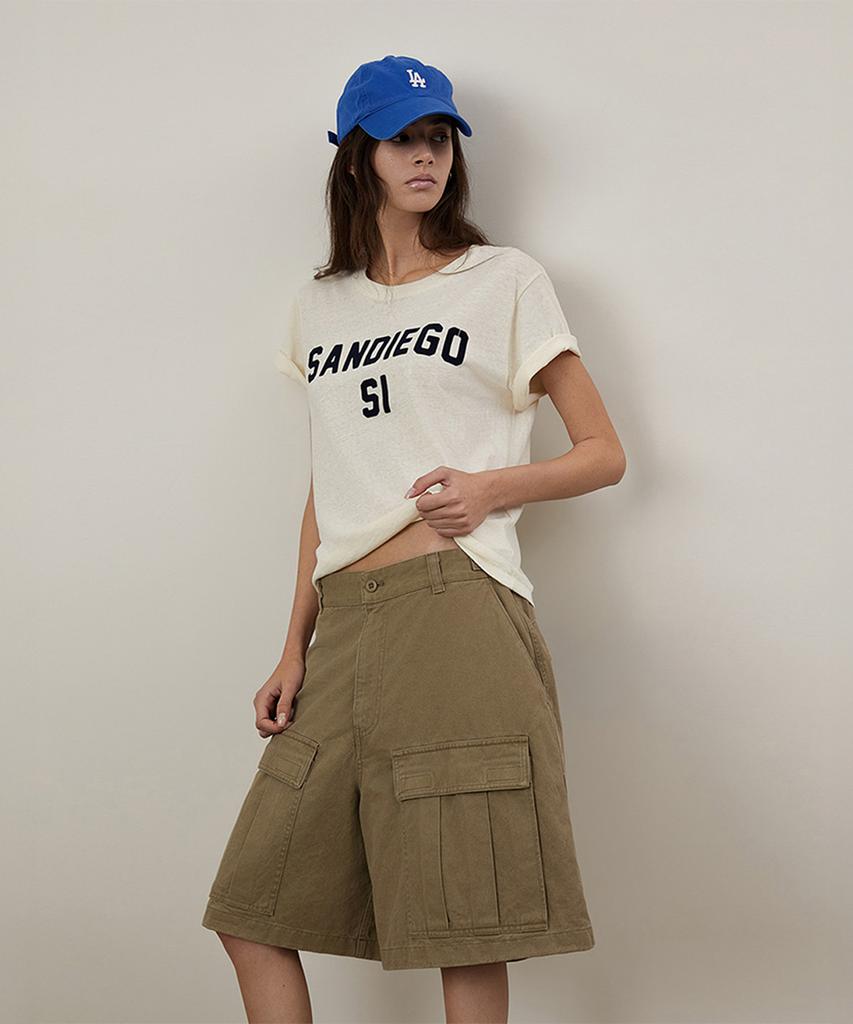 Kwinseulaebis Cargo Buckle Bermuda Pants