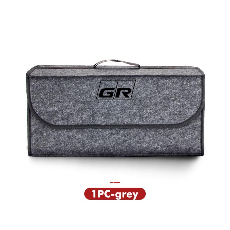Car Trunk Storage Box Organizer Foldable Stowing Tidying Container Bag For S1 Yaris Corolla Rav4 CHR Auris Cruiser Prius JH0