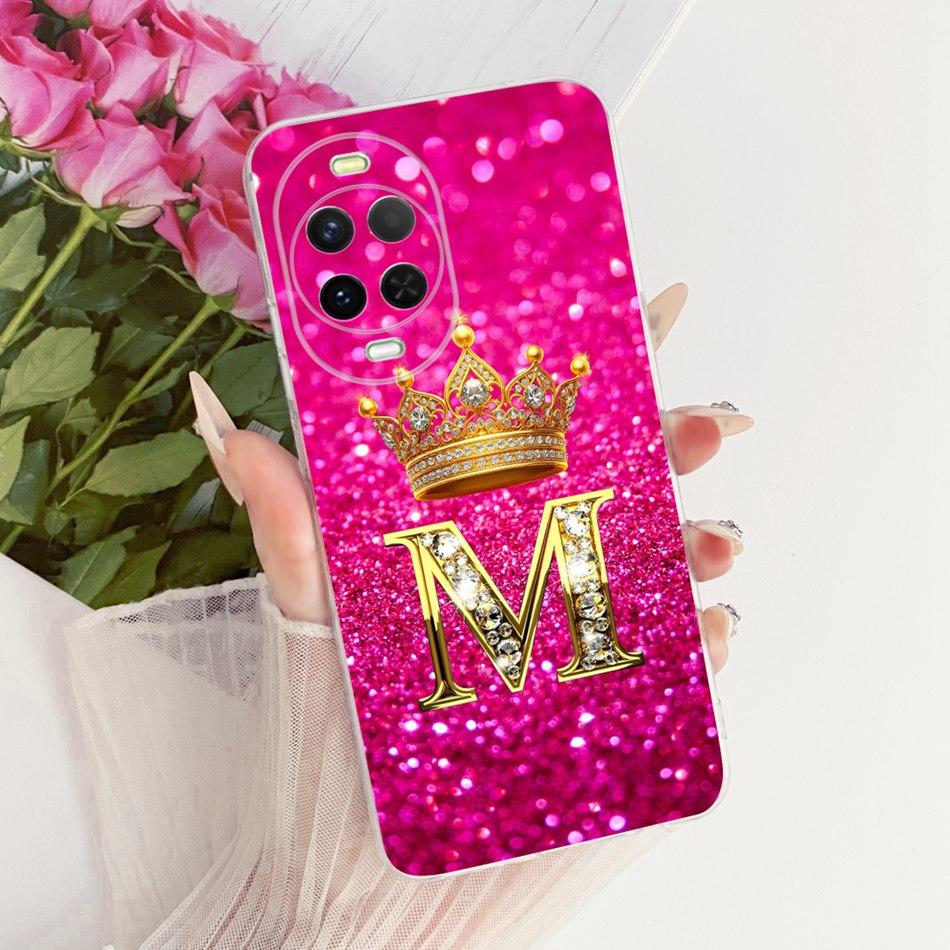 For Huawei Nova 15 Pro 15Ultra 2026 Fashion Crown Letter Phone Case For Huawei Nova15 15 Ultra 15Pro Soft Silicone TPU Cases