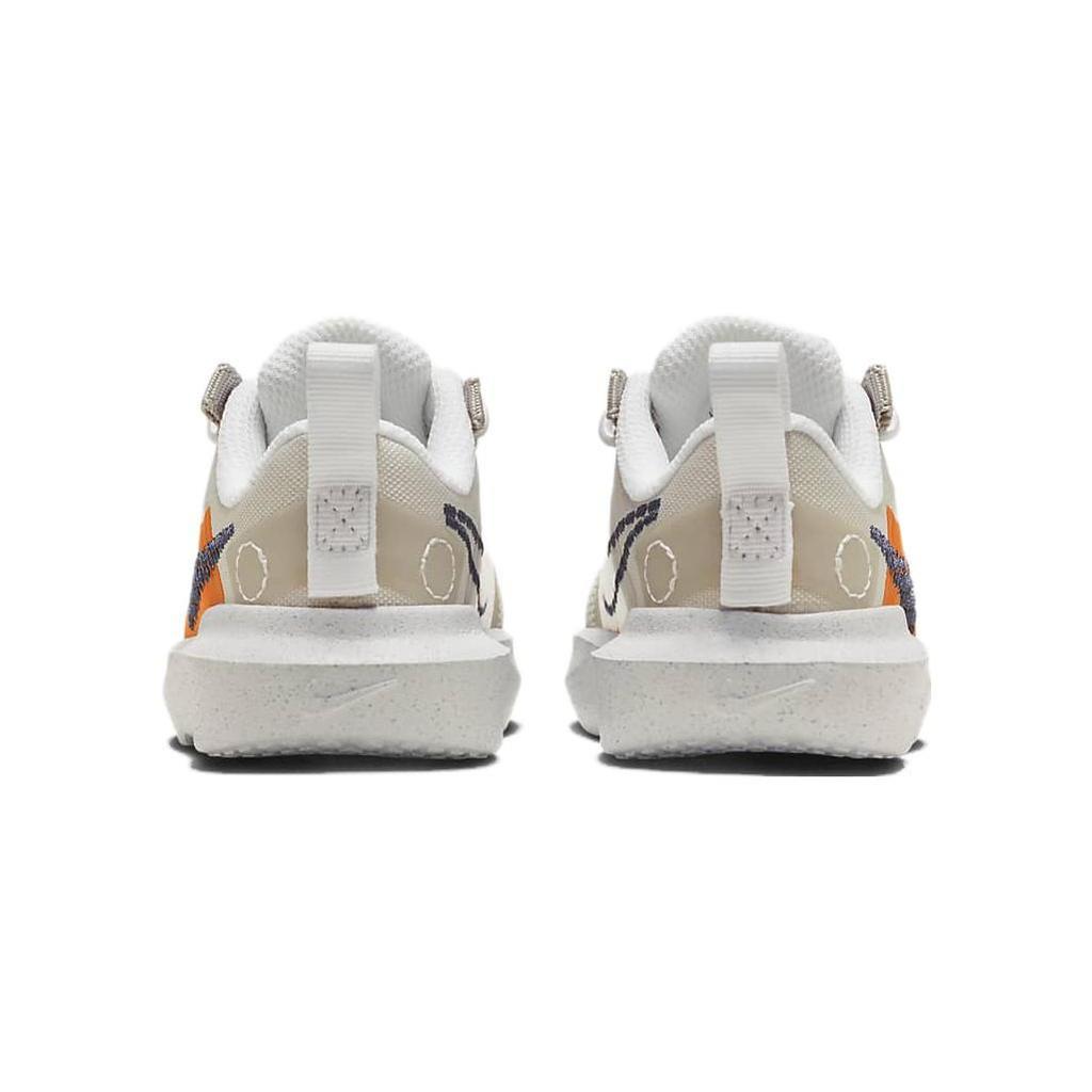 Nike Crater Impact TD Slip Resistant Anti Kick Low top Baby & Toddler Shoes White Orange Infant And Toddler DB3553-202