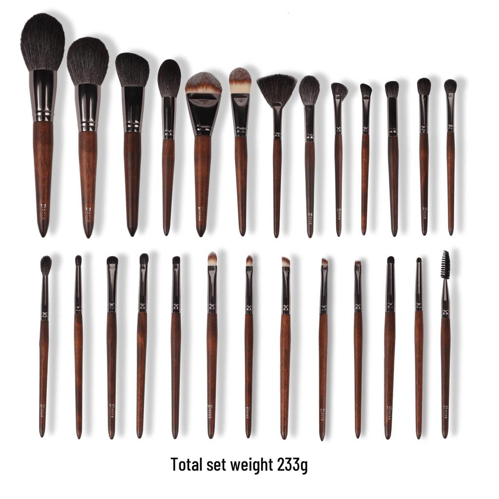 Premium 26-Piece Makeup Brush Set for Powder, Blush, Eyeshadow & Concealer