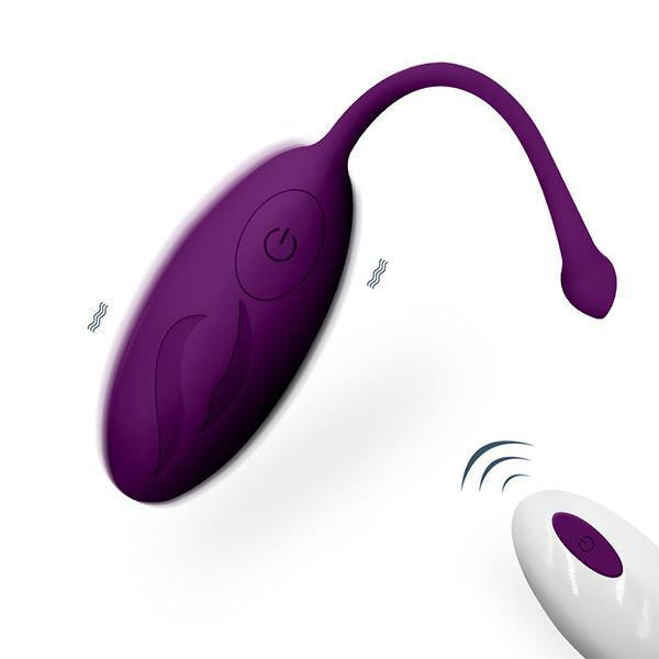 Kulevibrator Trådløs Fjernkontroll Vaginalkule Kegelkule Vibrerende Egg Masturbator Sexleketøy
