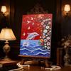 Handmade DIY Pearl Painting Dolphin Theme Bedroom Living Room Frameless Diy Handmade Sticky Diamond Creative Canvas Painting