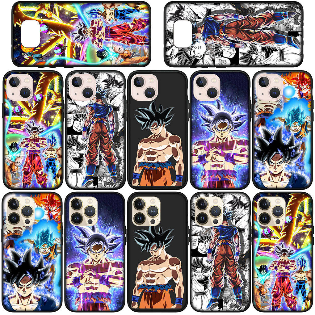 Phone Case for iPhone 17 15 16 Plus Redmi Note 14 12 11 13 Pro Max Huawei P30 P20 Lite OPPO A60 A40 A80 A18 A16 A54 Wallpaper Dragon Ball Z Goku Cover