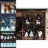 Christmas Window Decals With Snowflakes And Reindeer Pvc Sticker Set For Holiday Decor