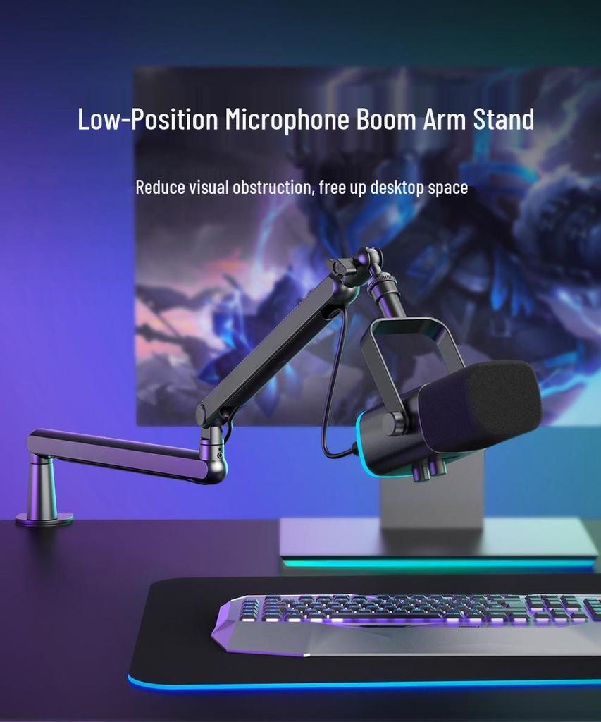 Fifine BM88 Adjustable Desktop Boom Microphone Stand