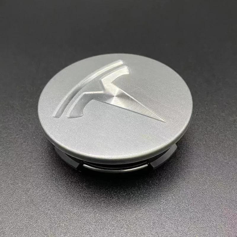 4/25/29pcs 56mm Car Wheel Center Hub Decorative Caps for Tesla Model 3 Y X S Badge Wheel Lug Nut Protective Cover